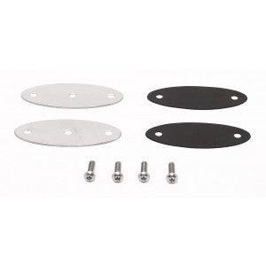 Side Mirror Mounts, Polished Stainless Steel, 7mm Mounting Hole