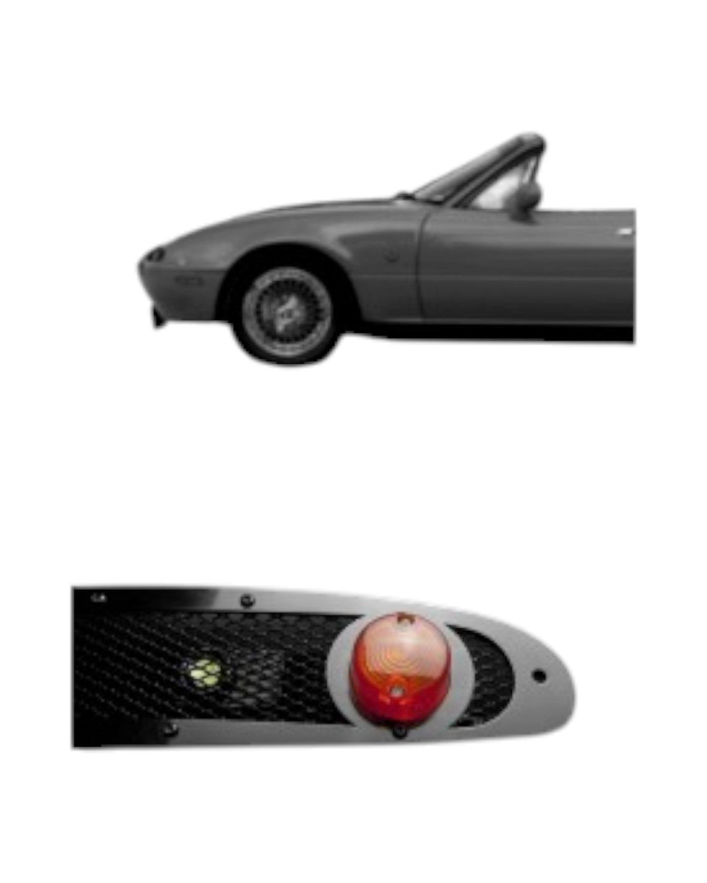 MX5 NA Classic TSIs (Turn Signal Intakes), Black