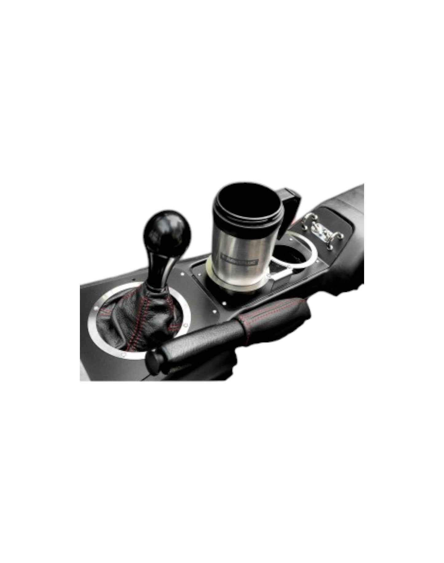 Cupholder With Vintage Toggle El.Windows Switches