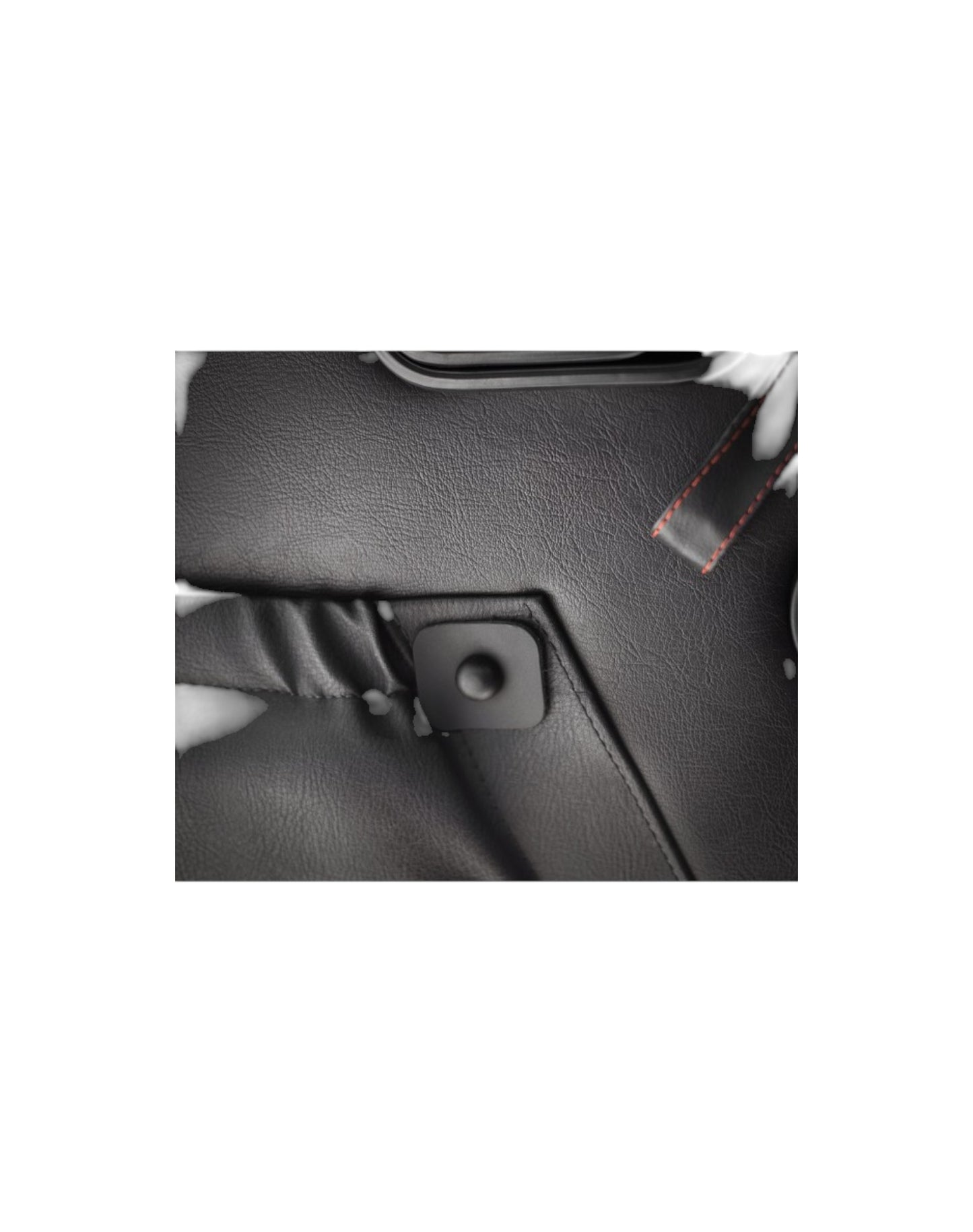 Door Handle Blanks (for "Armrest" Door Handles), Real Leather