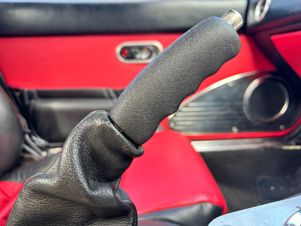 Powdercoated Handbrake Handles