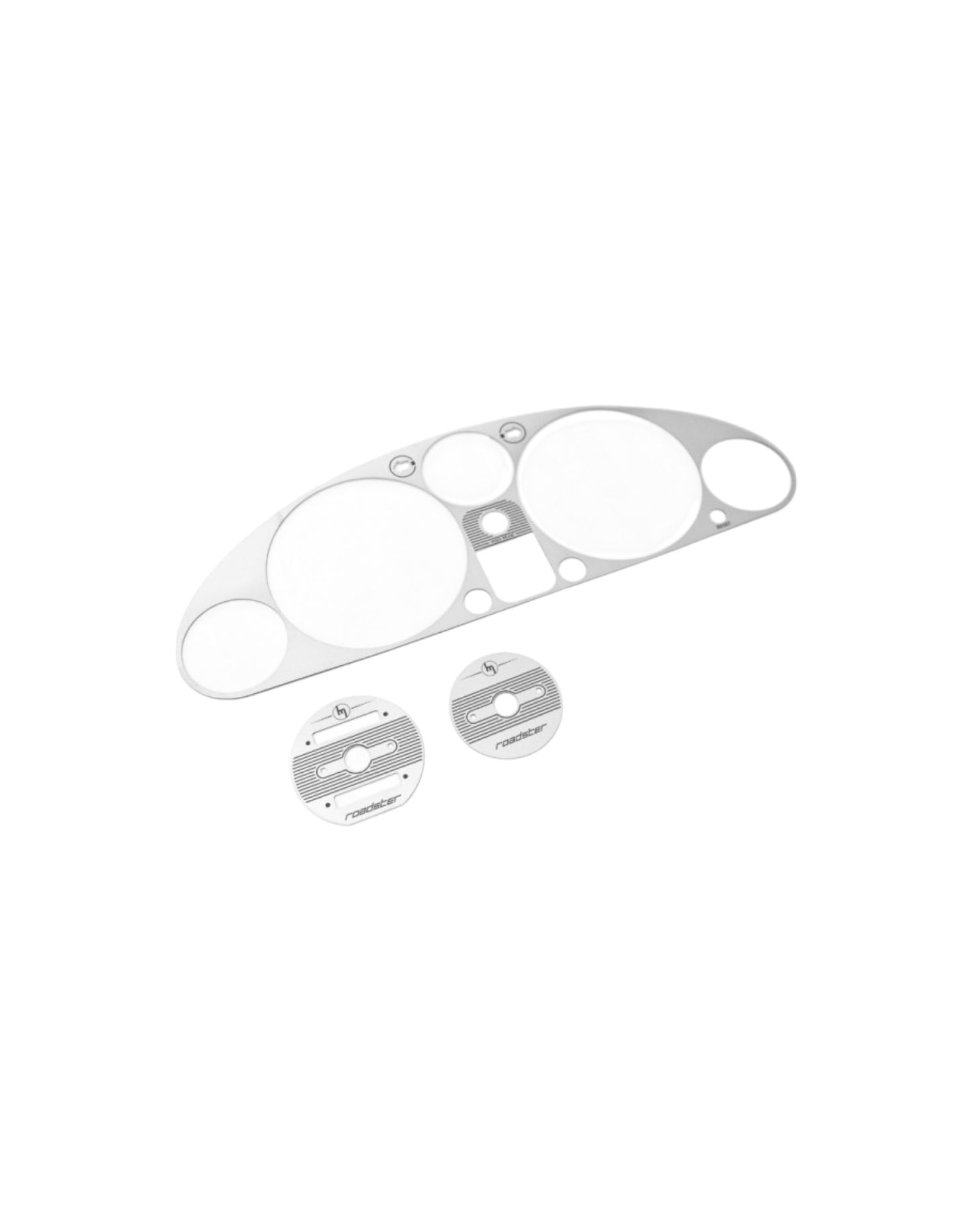 Instrument Cluster Bezel, Engraved , Stainless Steel, NA