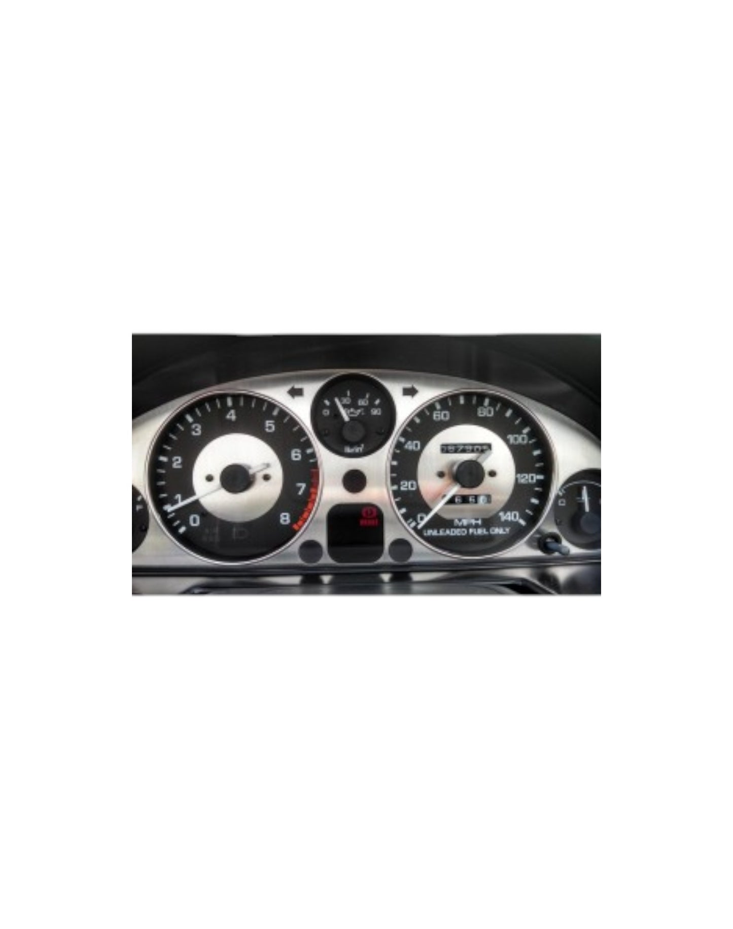 Instrument Cluster Bezel, Stainless Steel, NA