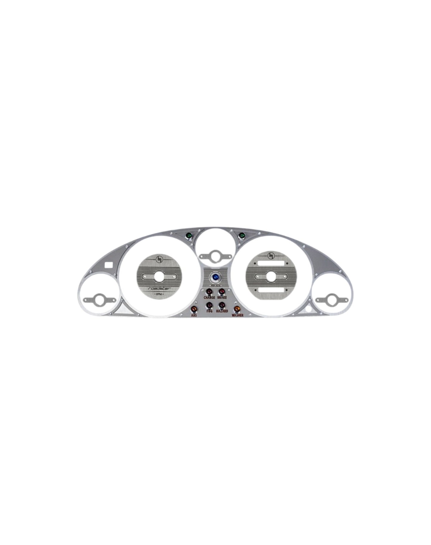 Instrument Cluster Bezel, Vintage Style ,Bi-Layer, Stainless Steel, NA