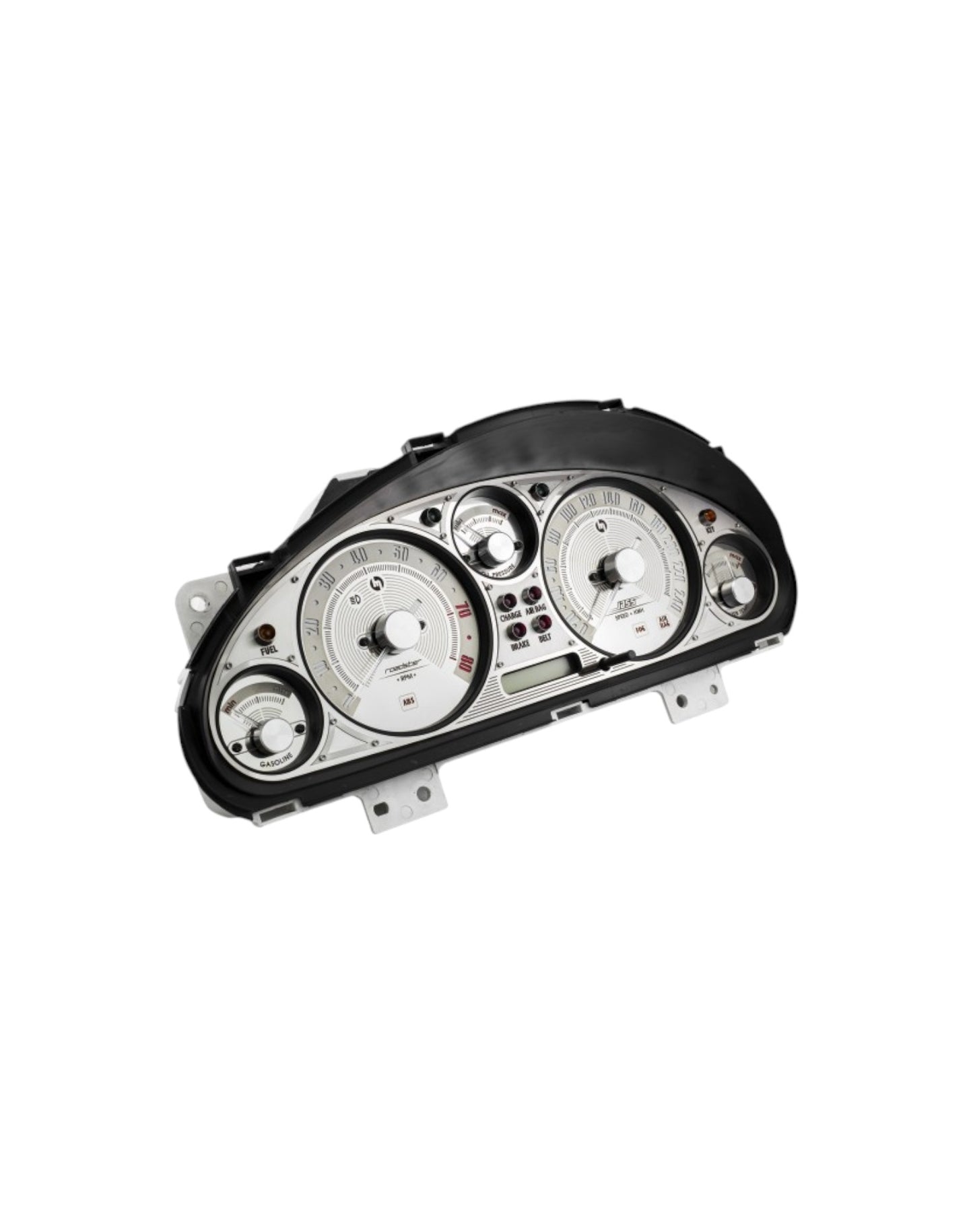 Instrument Cluster Bezel, Vintage Style , Bi-Layer, Stainless Steel, NB
