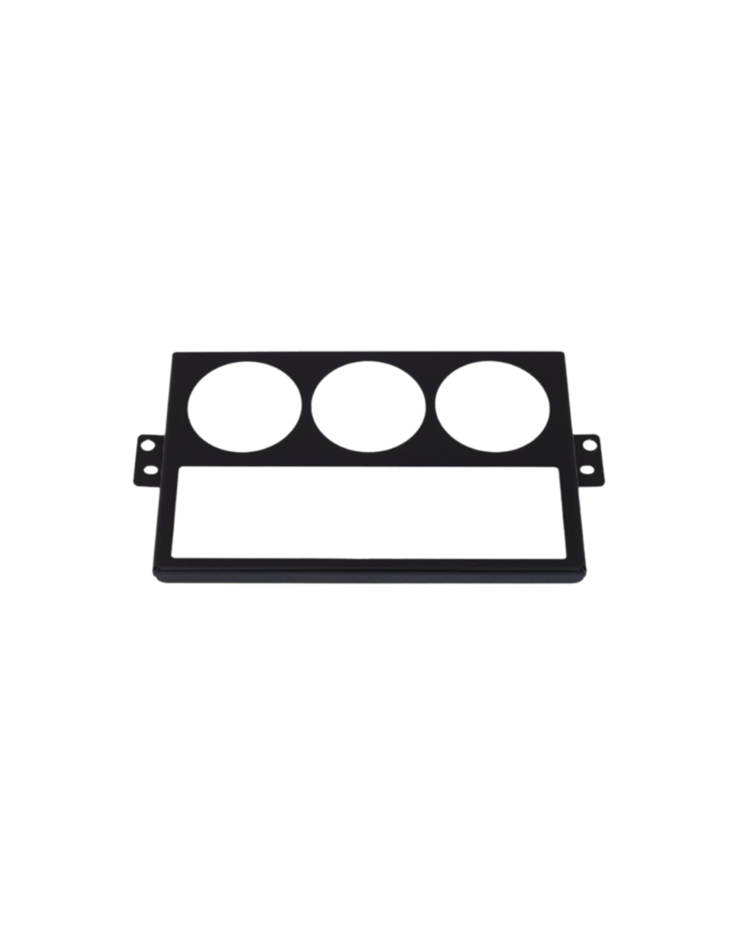 MK2/NB Stainless Radio Cage with 3x52mm Gauge Cut Outs