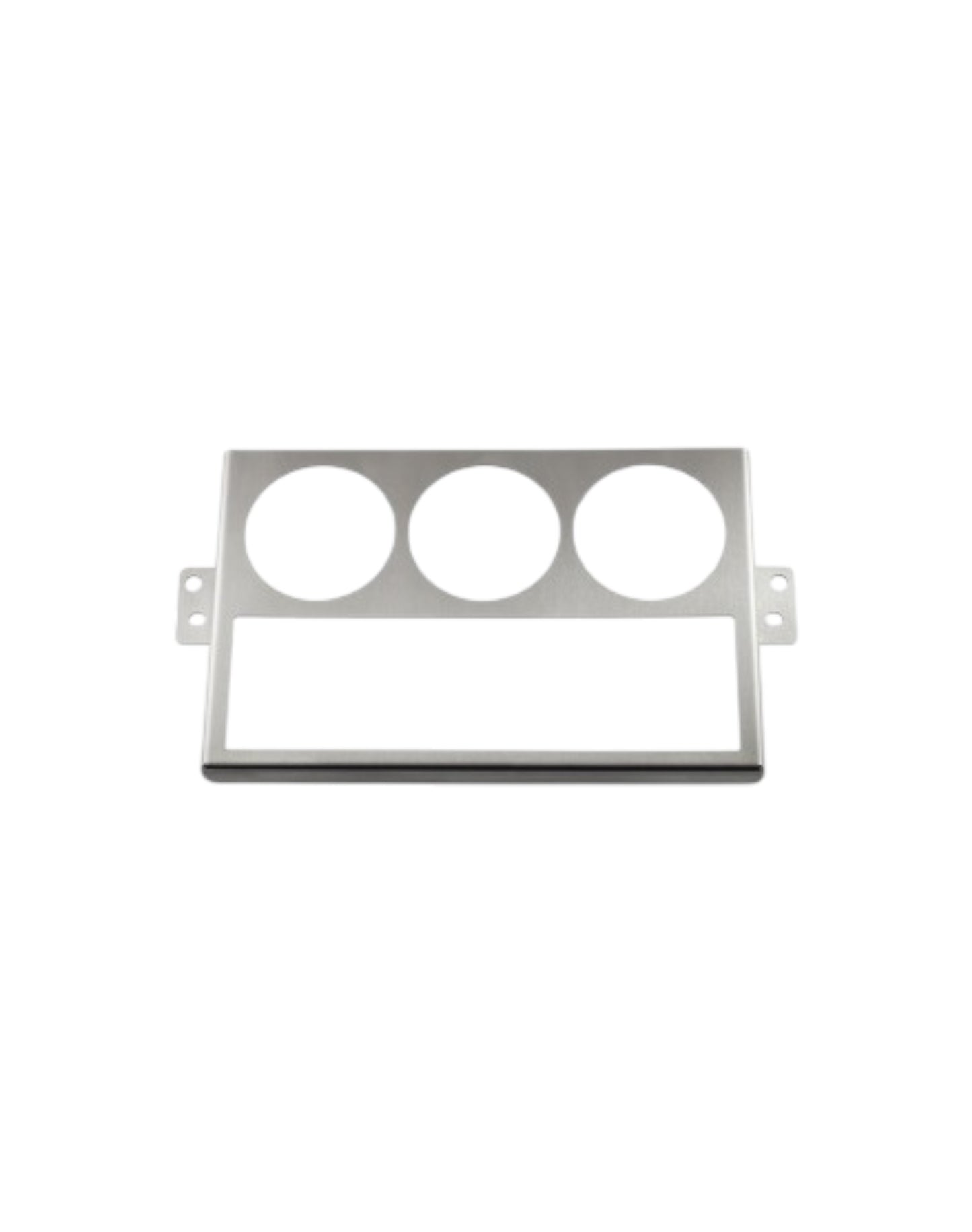 MK2/NB Stainless Radio Cage with 3x52mm Gauge Cut Outs