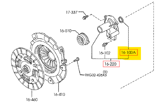 MX5 NC Gearbox Input Seal (New) (Genuine)