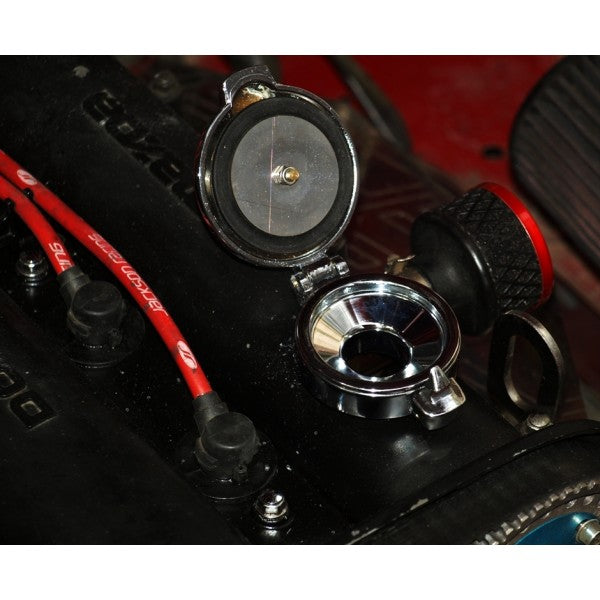 Classic Billet Aluminium Push to Open Oil Filler Cap