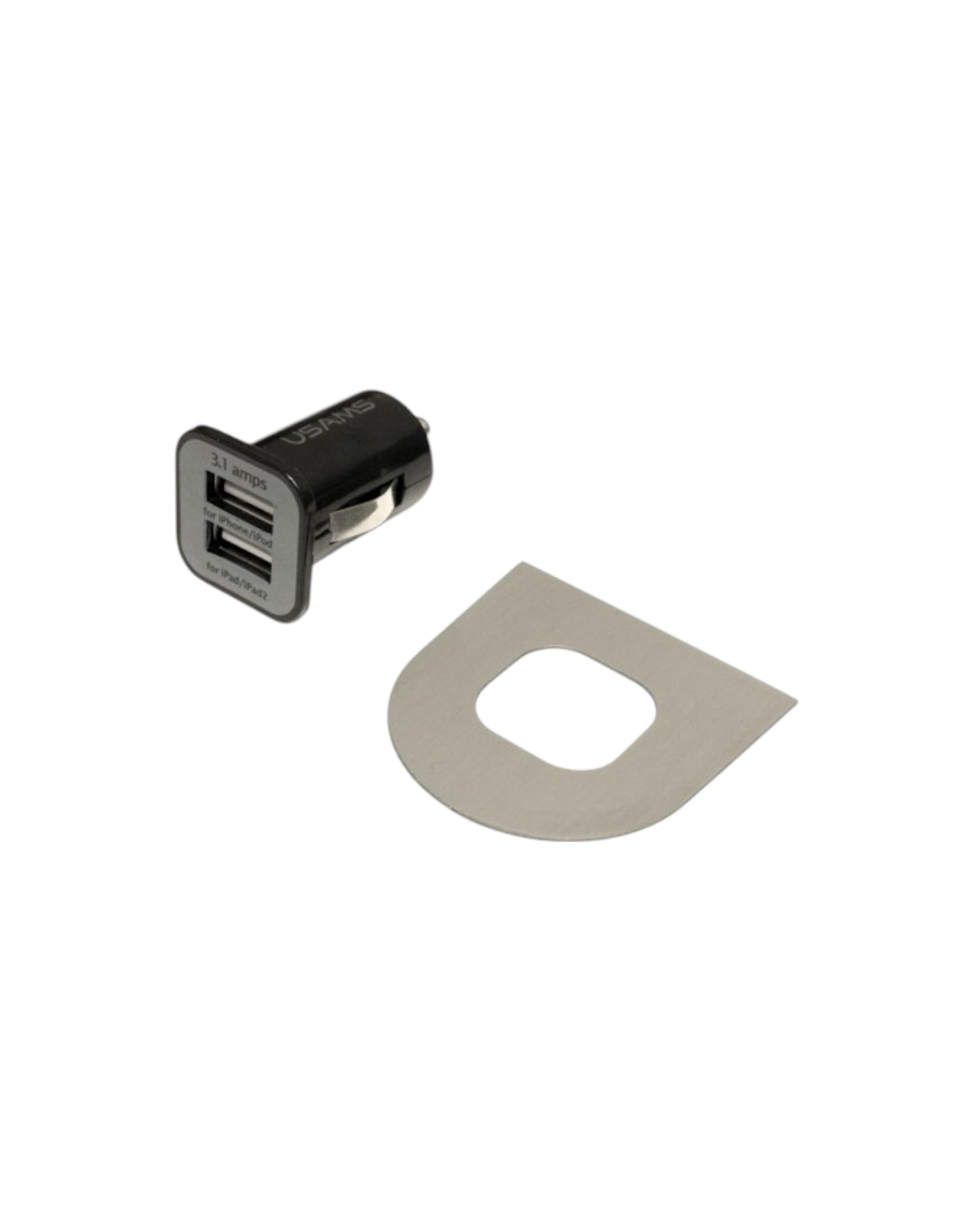 STAINLESS BUTTON BEZELS + USB LIGHTER CHARGER