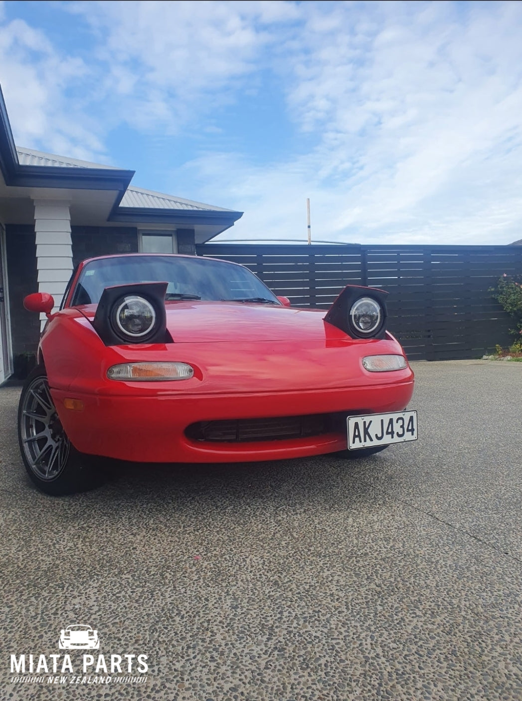 Miata halo deals headlights