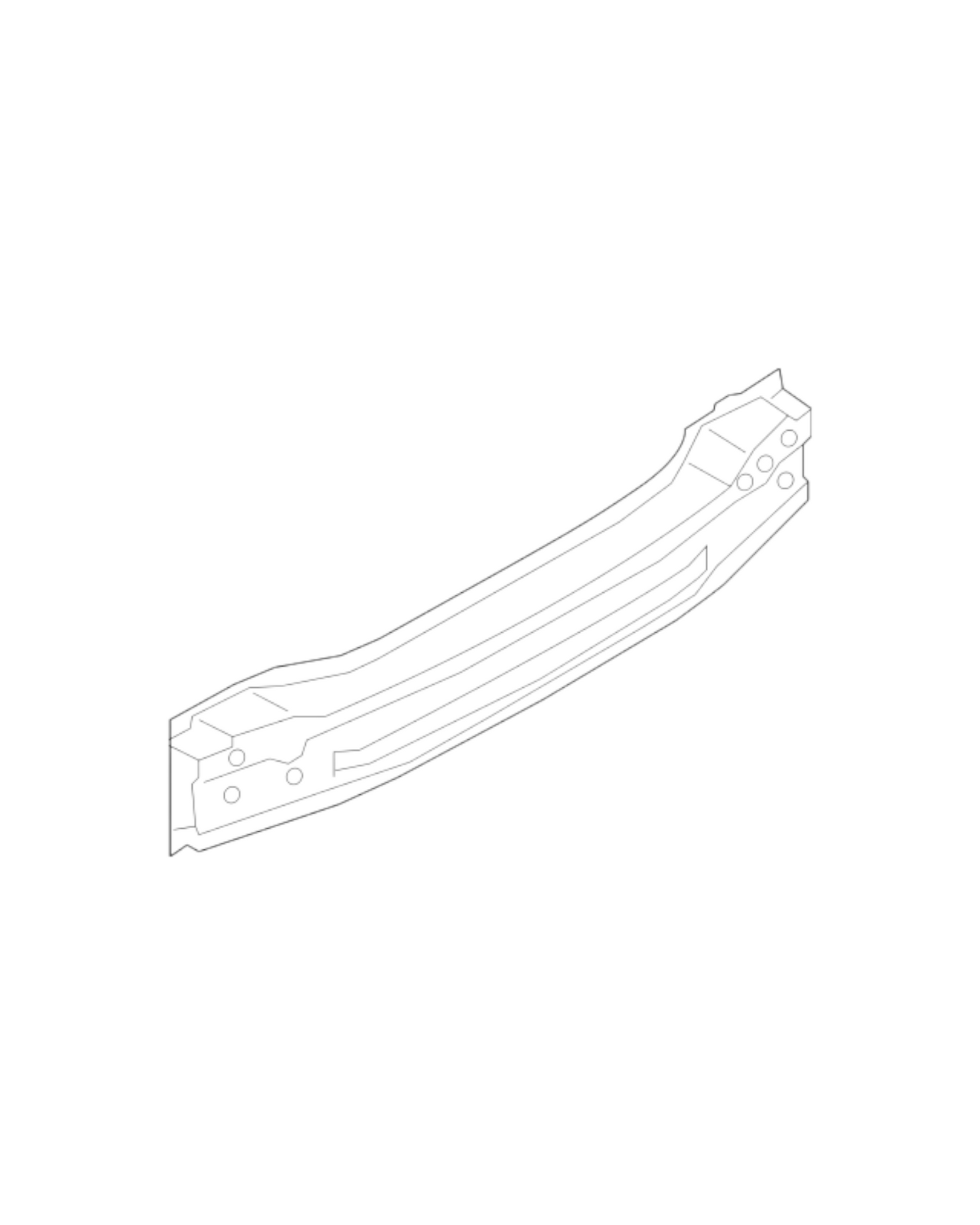 MX5 NC Rear Bumper Reinforcer (New)