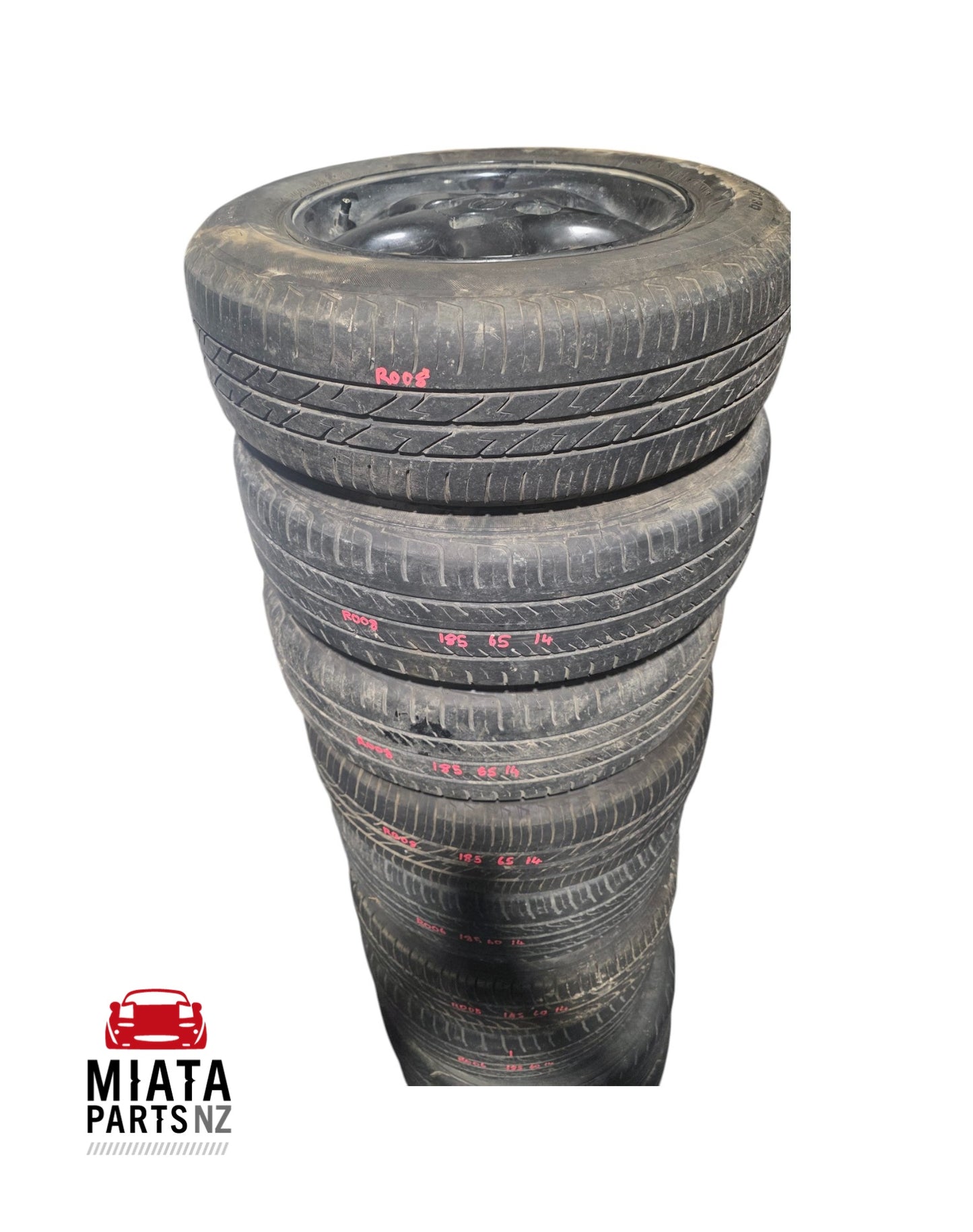 MX5 NB Black Painted Wheels (Set) (Used)
