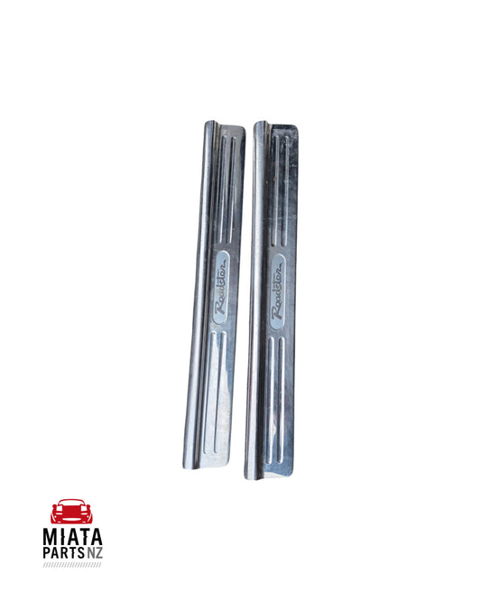 MX5 NB Sill Kick Plates Chrome - Incomplete