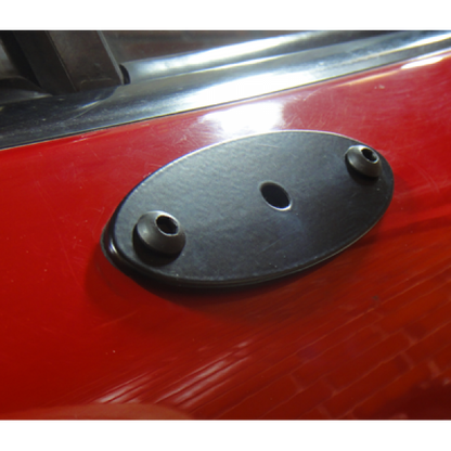 Side Mirror Mounts, Black, 7mm Mounting Hole