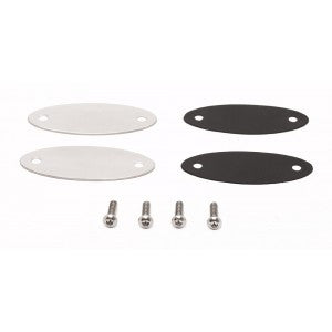 Side Mirror Plugs, Mirror Polished Stainless Steel