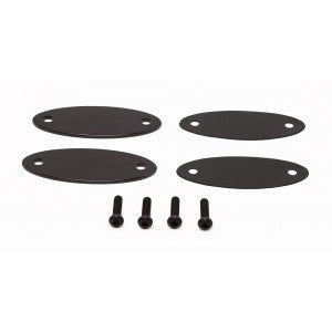 Side Mirror Plugs, Black