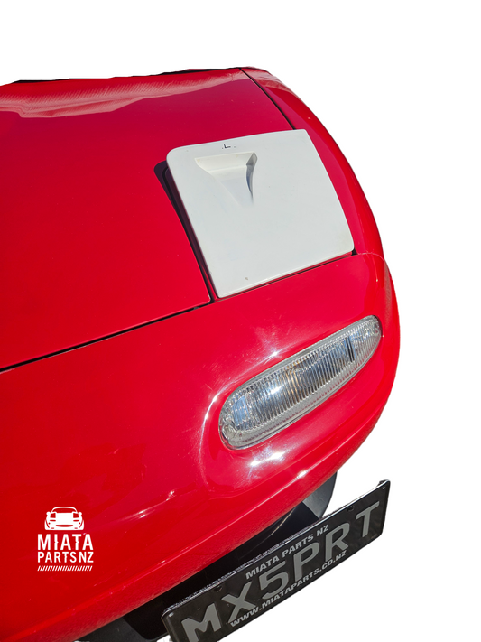 MX5 NA Fibreglass Vented Headlight Cover Flat