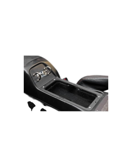 Black Brushed Ashtray Surround With Vintage Toggle Switches