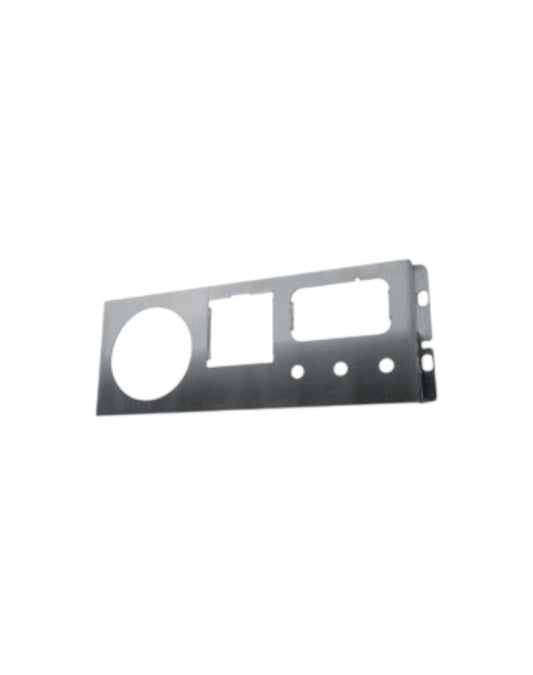 Bottom 1.5DIN Control Panel, 1x52mm Gauge, 1x Mirror, 1x Standard Mazda Switch, 3 Toggle Switches