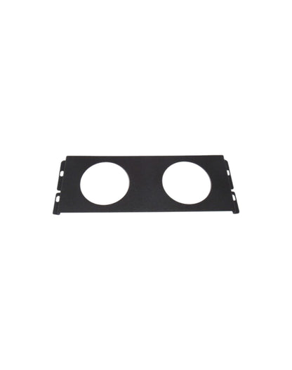 Bottom 1.5DIN Control Panel, 2x52mm Gauges