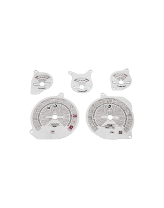 Classic Stainless Steel Gauge Faces MK2/NB