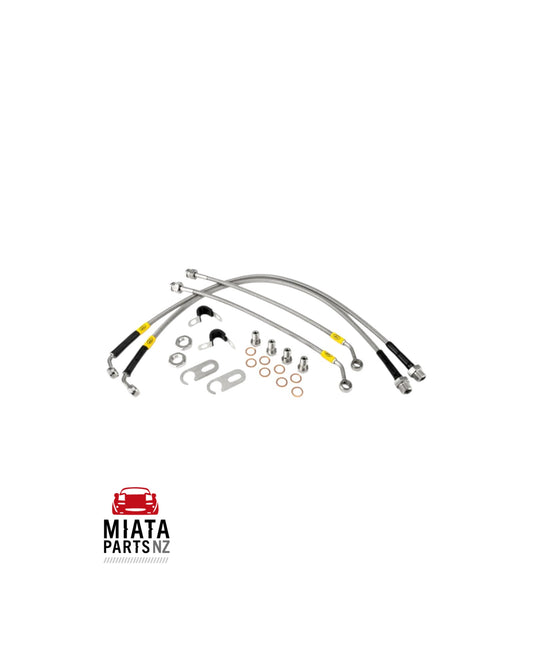 MX5 NC HEL Stainless Braided Brake Lines