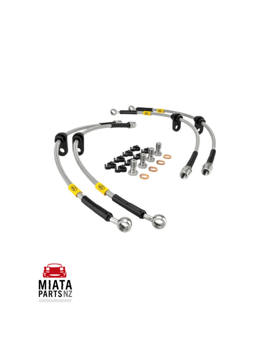 MX5 ND HEL Stainless Braided Brake Lines