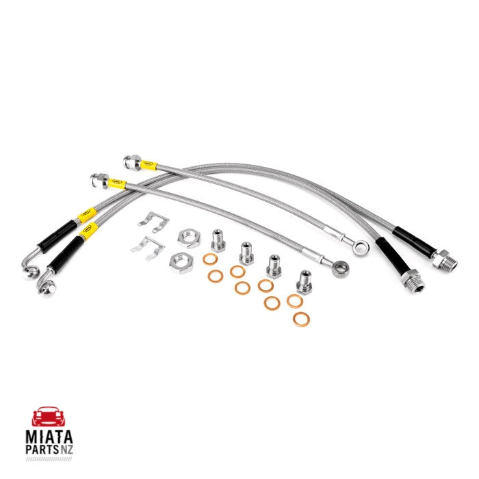 MX5 ND HEL Stainless Braided Brake Lines