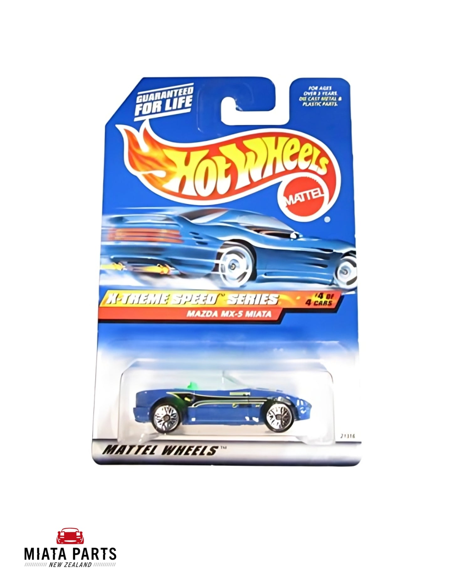 Hotwheels Mattel Miata Blue