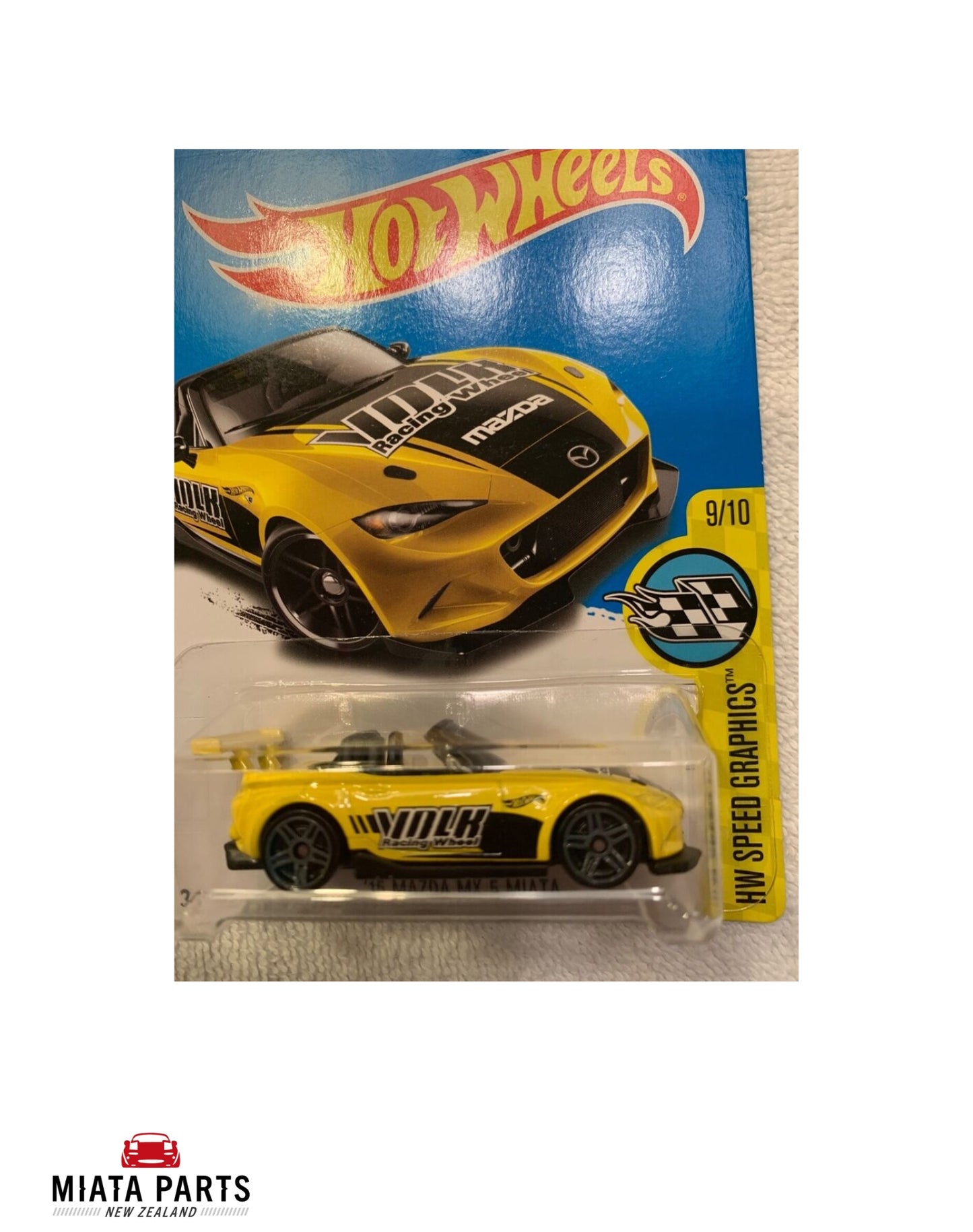 Hotwheels '15 Miata Yellow