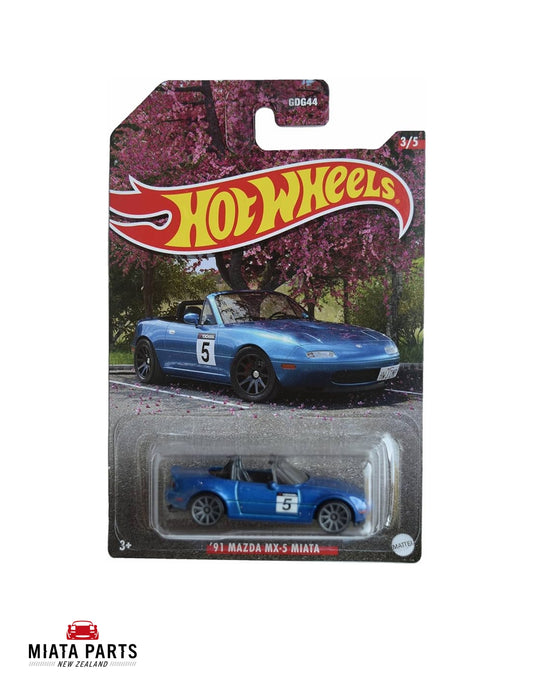 Hotwheels '91 Miata Blue Limited Edition