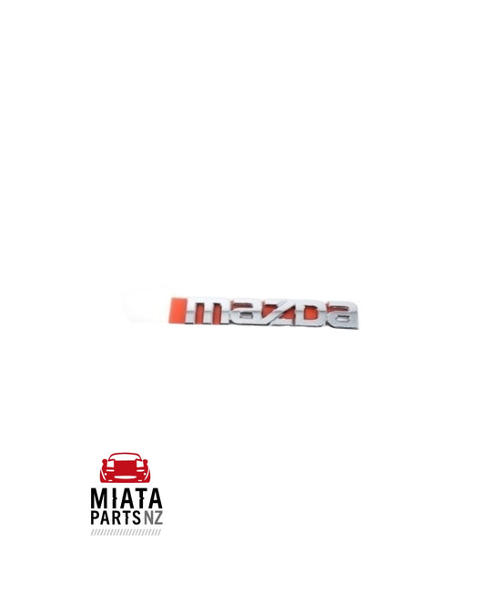MX5 NC "Mazda” Writing Rear Bootlid Badge (New)