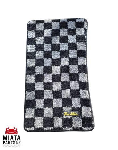MX5 Chequered Floormats PAIR (Used)