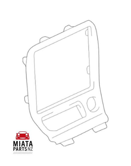 MX5 NB Radio Surround Trim (New) (Genuine)
