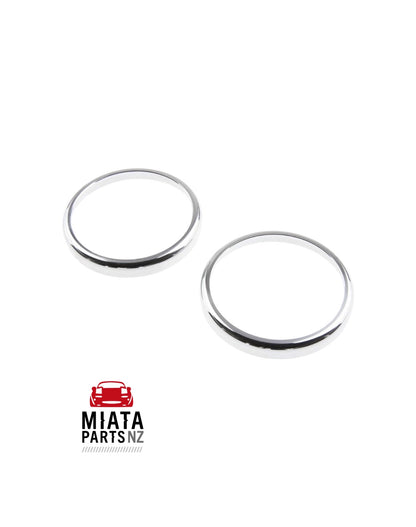 MX5 NA/NB/NC Chrome Side Indicator Surrounds (New) (Genuine)