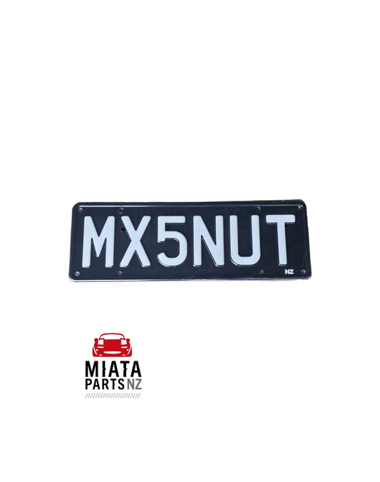 "MX5NUT" Personalized Plate