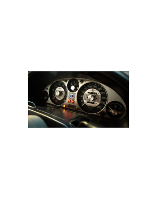 Instrument Cluster Bezel, Vintage Style, Stainless Steel, NA