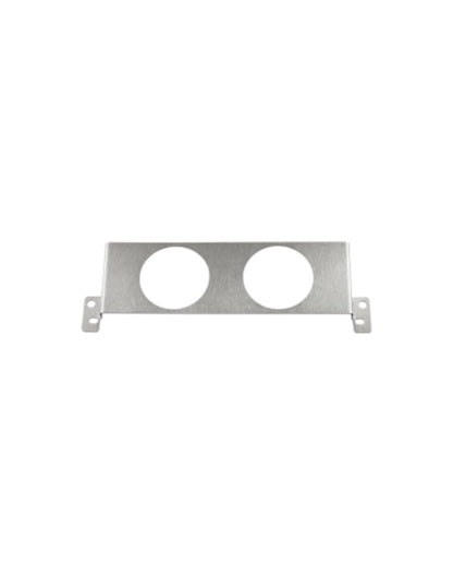 MK2/NB 1DIN Control Panel with 2x52mm Gauge Cut Outs