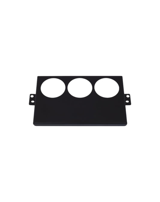 MK2/NB 2DIN Control Panel with 3x52mm Gauge Cut Outs