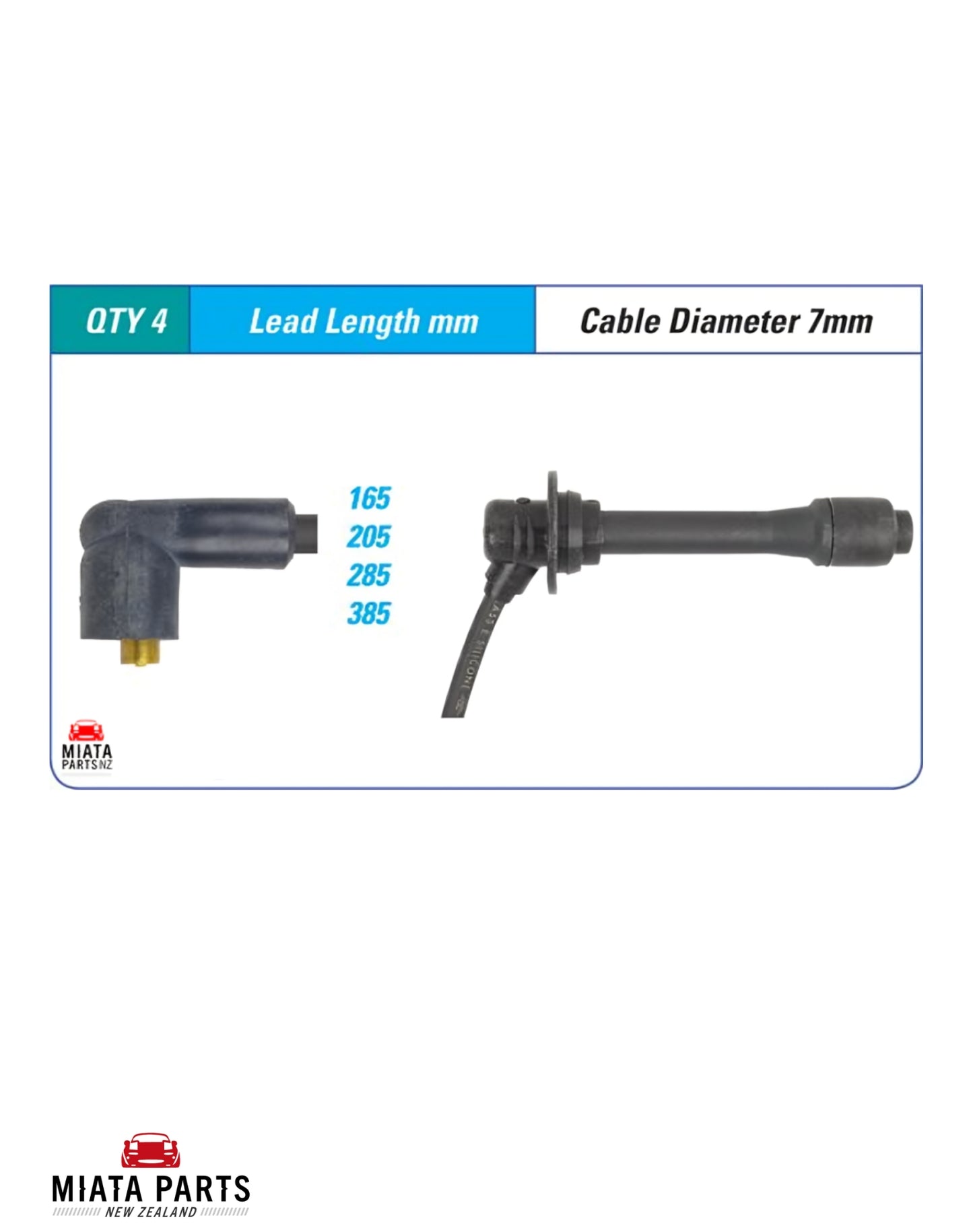 MX5 1.6 1.8 Spark Plug Leads