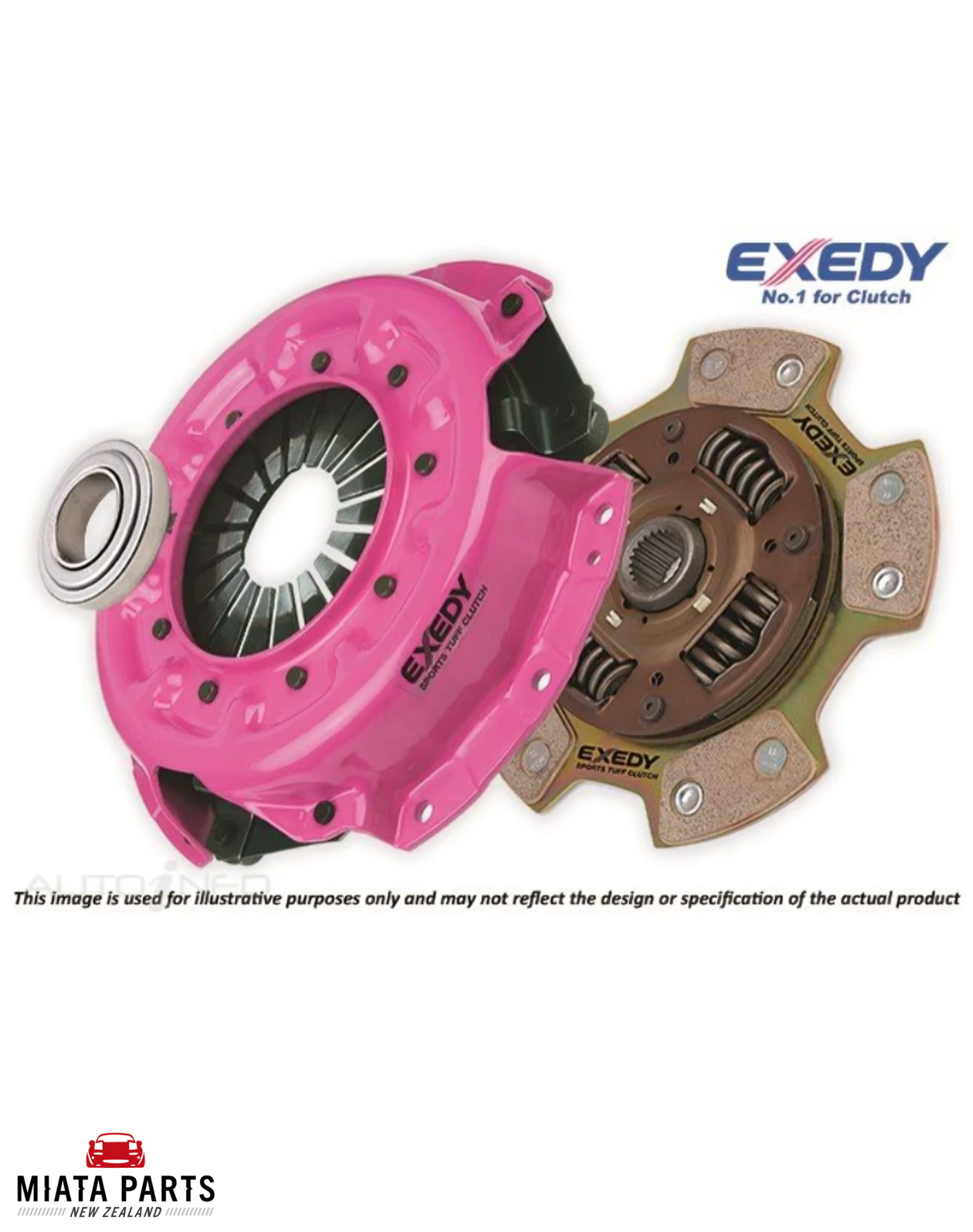 MX5 Heavy Duty Button Exedy Clutch Kit 1.8