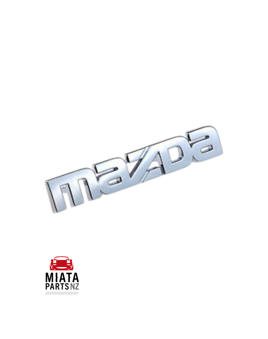 MX5 NB Bootlid "Mazda" Badge (New)