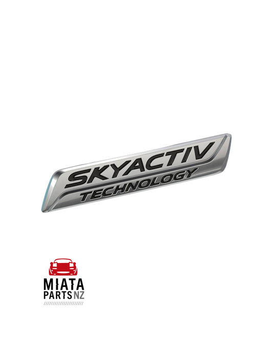 MX5 ND Rear Bumper "Skyactiv" Badge (New) (Genuine)