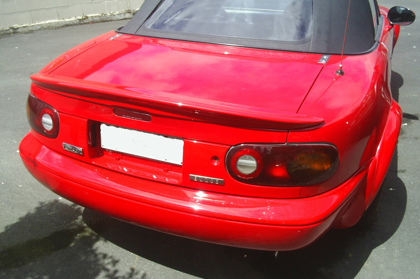 MX5 NA Fibreglass Boot Spoiler