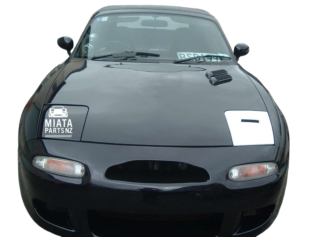 MX5 NA Fibreglass Vented Headlight Cover Raised