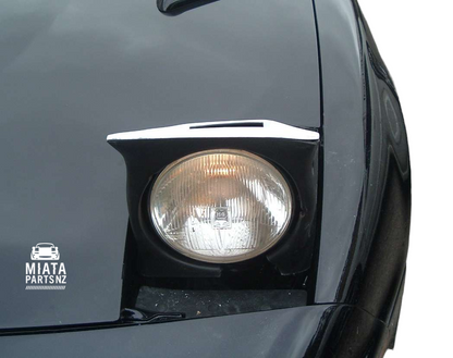 MX5 NA Fibreglass Vented Headlight Cover Raised