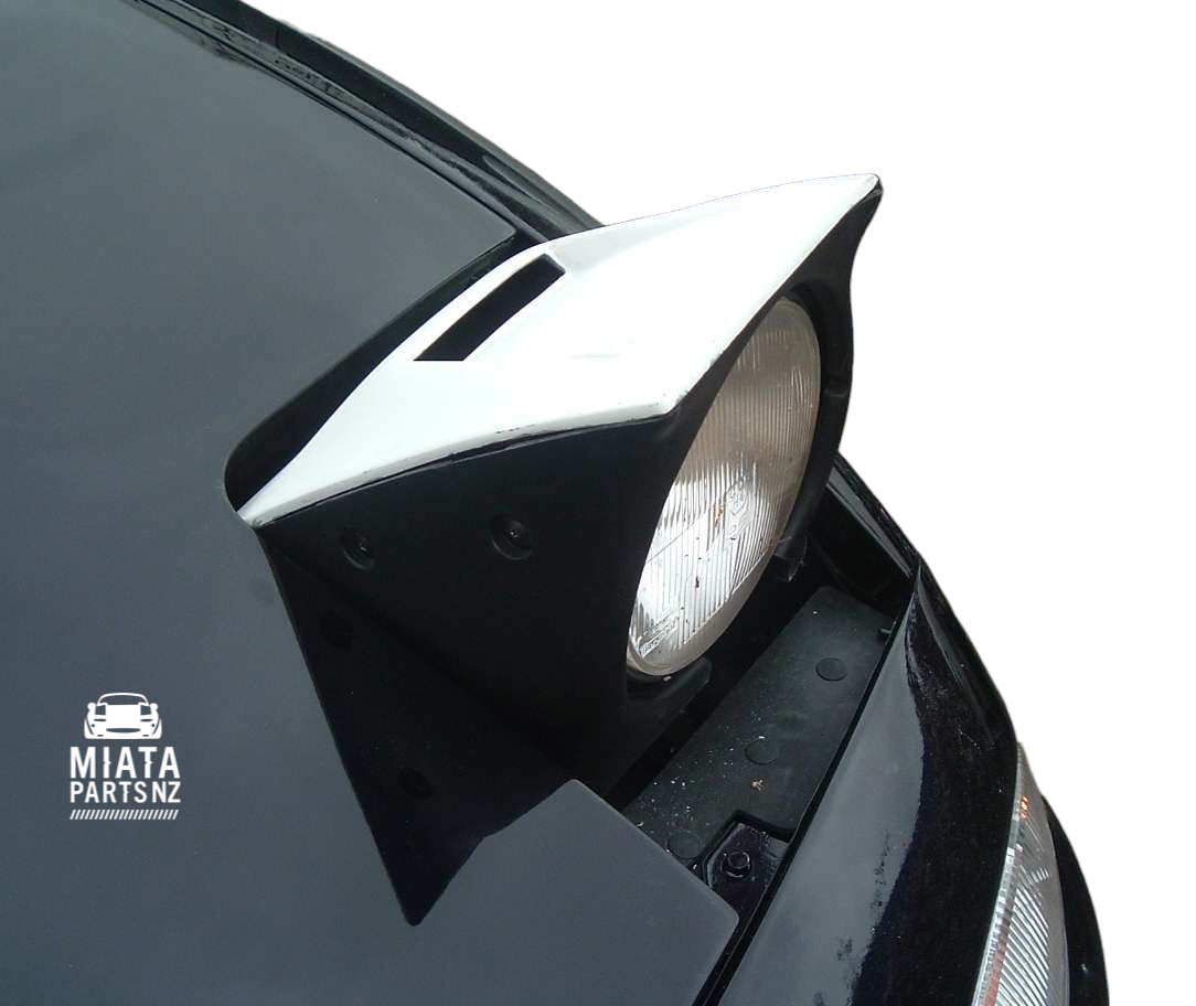 MX5 NA Fibreglass Vented Headlight Cover Raised