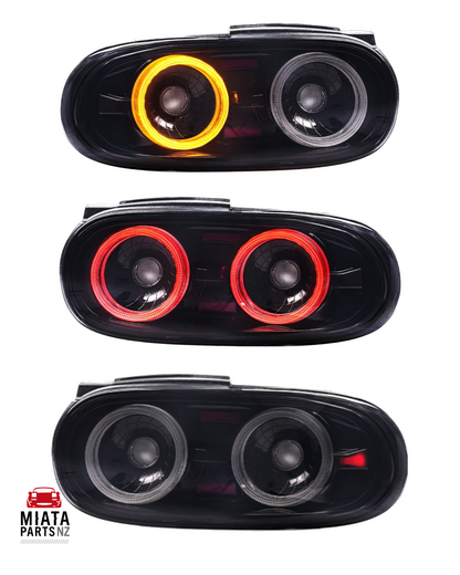 MX5 NA LED Smoked Taillights (Pair)