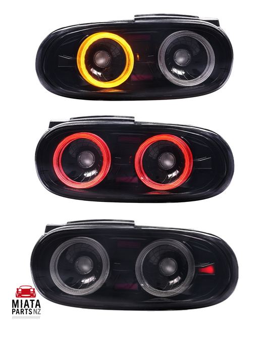 MX5 NA LED Smoked Taillights (Pair)